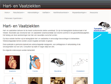 Tablet Screenshot of hart-en-vaatziekten.com